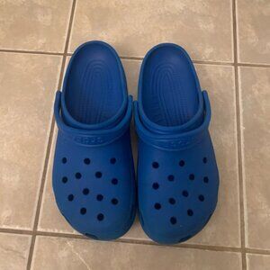 Blue Crocs